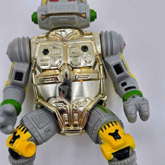 Vintage 1989 Teenage Mutant Ninja Turtles TMNT METALHEAD “Eyes Glow” No Accessor - Picture 9 of 12